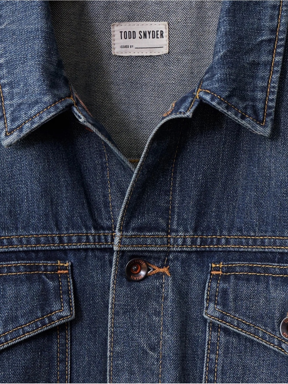 Selvedge Denim Jacket in Medium Wash
XS - Picture 4 of 5
